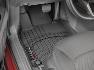 Mazda CX-5 2017-2022 - Коврики резиновые с бортиком, передние, черные. (WeatherTech) фото, цена