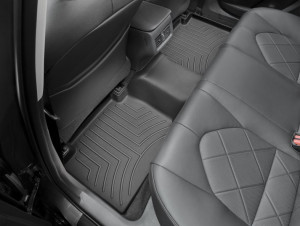 Toyota Camry 2018-2024 - Коврики резиновые с бортиком, задние, черные. (WeatherTech)  фото, цена