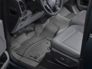 Ford F150 2015-2024 - Коврики резиновые с бортиком, передние, черные (WeatherTech) фото, цена