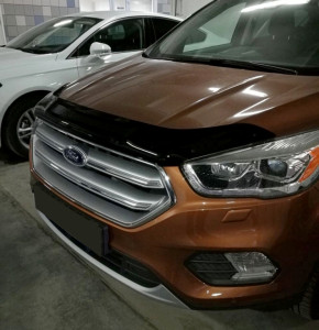 Ford Kuga 2017-2019 - Дефлектор капота темный (EGR) фото, цена