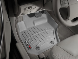 Volvo S80 2010-2018 - Коврики резиновые с бортиком, передние, серые (WeatherTech) фото, цена