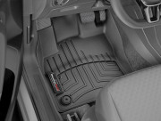 Volkswagen Tiguan Allspace 2018-2019 - Коврики резиновые с бортиком, передние, черные (WeatherTech) фото, цена