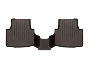 Volkswagen Passat 2015-2022 - Коврики резиновые с бортиком, задние, какао. (WeatherTech)  фото, цена