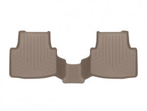 Volkswagen Passat 2015-2022 - Коврики резиновые с бортиком, задние, бежевые. (WeatherTech)  фото, цена