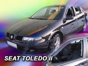 Seat Toledo 1999-2004 - Дефлекторы окон (ветровики), к-т 2 шт., вставные. HEKO-team фото, цена