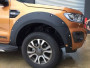 Ford Ranger 2019-2020 - Расширители колесных арок, к-т 6 шт, черные матовые  (EGR) фото, цена