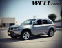 BMW X5 2007-2018 - Дефлектори вікон з хромованим металічним молдингом, к-т 4 шт, (Wellvisors) фото, цена
