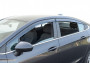 Chevrolet Cruze 2016-2020 - Дефлектори вікон з метал чорним молдингом, к-т 4 шт (Wellvisors) фото, цена