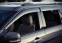 Ford Explorer 2011-2018 - Дефлектори вікон з метал чорним молдингом, к-т 4 шт (Wellvisors) фото, цена