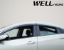 Chevrolet Volt 2016-2020 - Дефлектори вікон з хромованим металічним молдингом, к-т 4 шт, (Wellvisors) фото, цена