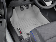 Toyota Corolla 2017-2024 - Коврики резиновые с бортиком, передние, серые. (WeatherTech) МКПП фото, цена