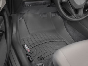 Toyota Corolla 2017-2024 - Коврики резиновые с бортиком, передние, черные. (WeatherTech) фото, цена