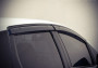 Honda Fit 2015-2018 - Дефлектори вікон з метал чорним молдингом, к-т 4 шт (Wellvisors) фото, цена