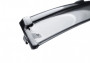 Kia Rondo 2007-2011 - Дефлектори вікон з метал чорним молдингом, к-т 4 шт (Wellvisors) фото, цена