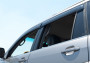 Lexus GX 2003-2010 - Дефлектори вікон з метал чорним молдингом, к-т 4 шт (Wellvisors) фото, цена