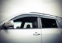 Toyota Rav 4 2006-2012 - Дефлектори вікон з метал чорним молдингом, к-т 4 шт (Wellvisors) фото, цена