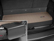 Toyota Highlander 2014-2019 - Коврик резиновый в багажник с накидкой, бежевый. (WeatherTech) 7 мест фото, цена