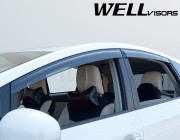 Toyota Prius 2012-2018 - Дефлектори вікон Premium серії, к-т 4 шт (Wellvisors) фото, цена