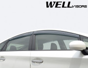Toyota Prius 2010-2015 - Дефлектори вікон Premium серії, к-т 4 шт (Wellvisors) фото, цена