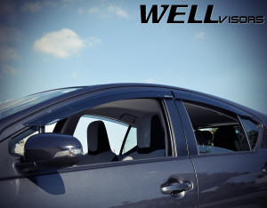 Toyota Prius 2012-2018 - Дефлектори вікон Premium серії, к-т 4 шт (Wellvisors) фото, цена