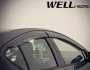 Toyota Prius 2012-2018 - Дефлектори вікон Premium серії, к-т 4 шт (Wellvisors) фото, цена