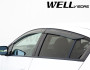 Honda Insight 2010-2014 - Дефлектори вікон Premium серії, к-т 4 шт (Wellvisors) фото, цена