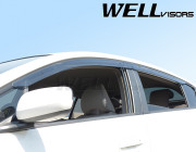 Honda Insight 2010-2014 - Дефлектори вікон Premium серії, к-т 4 шт (Wellvisors) фото, цена