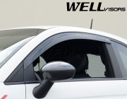 Fiat 500 2008-2021 - 2 дв Дефлектори вікон Premium серії, передние (Wellvisors) фото, цена