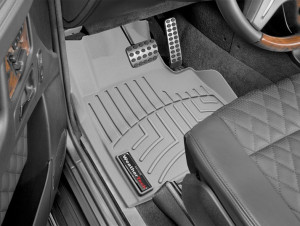 Mercedes-Benz G 2013-2018 - Коврики резиновые с бортиком, передние, серые. (WeatherTech) фото, цена