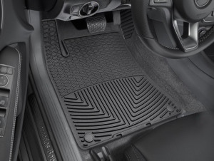 Mercedes-Benz GLA 2014-2020 - Коврики резиновые, передние, черные. (WeatherTech) фото, цена