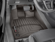 Audi Q5 2018-2024 - Коврики резиновые с бортиком, передние, какао. (WeatherTech) фото, цена