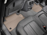 Audi Q5 2018-2023 - Коврики резиновые, задние, бежевые. (WeatherTech) фото, цена