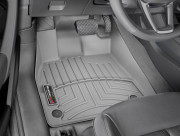 Audi Q5 2018-2023 - Коврики резиновые с бортиком, передние, серые. (WeatherTech) фото, цена