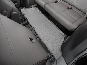 Honda Odyssey 2018-2023 - Коврики резиновые с бортиком, 3й ряд, серые (WeatherTech) фото, цена