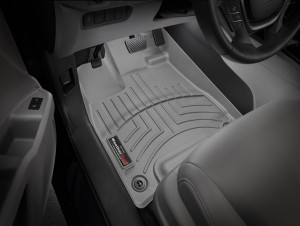 Honda Passport 2019-2021 - Коврики резиновые с бортиком, передние, cерый (WeatherTech) фото, цена