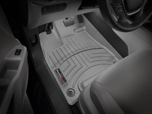 Honda Pilot 2016-2020 - Коврики резиновые передние, серые  (WeatherTech) фото, цена