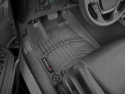 Honda Ridgeline 2017-2021 - Коврики резиновые с бортиком, передние, черные (WeatherTech) фото, цена