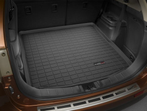 Mitsubishi Outlander 2014-2021 - Коврик резиновый в багажник, черный (WeatherTech) фото, цена