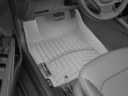 Hyundai Elantra 2015-2020 - Коврики резиновые с бортиком, передние, серые (WeatherTech) фото, цена