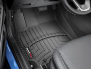 Hyundai Kona 2017-2021 - Коврики резиновые с бортиком, передние, черные. (WeatherTech) фото, цена