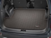 Hyundai Palisade 2020-2023 - Коврик резиновый в багажник, какао (WeatherTech) фото, цена