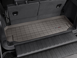 BMW X5 2014-2018 - (7 мест) Коврик резиновый в багажник, какао. (WeatherTech) фото, цена