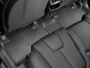 Hyundai Santa Fe 2019-2021 - Коврики резиновые с бортиком, задние, черный (WeatherTech) фото, цена