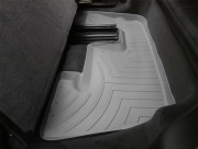 Audi Q7 2006-2014 - Коврики резиновые с бортиком, 3-ряд, серые(WeatherTech) фото, цена