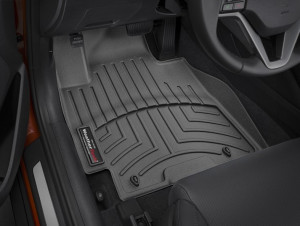 Hyundai Tucson 2015-2020 - Коврики резиновые с бортиком, передние, черные. (WeatherTech) фото, цена