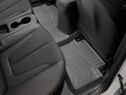 Hyundai Veloster 2011-2020 - Коврики резиновые с бортиком, задние, черные. (WeatherTech) фото, цена