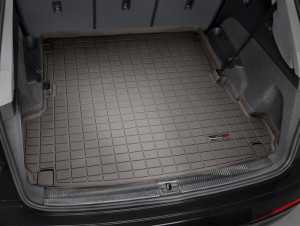 Audi Q8 2018-2024 - Коврик резиновый в багажник, какао. (WeatherTech) фото, цена