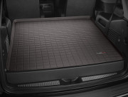 Cadillac Escalade 2015-2020 - Коврик резиновый в багажник, какао. (WeatherTech) фото, цена
