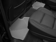 Cadillac Escalade 1986-2024 - Коврики резиновые, задние, серые. (WeatherTech) фото, цена