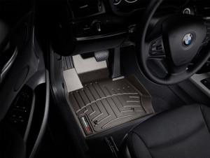 BMW X3 2011-2017 - Коврики резиновые с бортиком, передние, какао (WeatherTech) фото, цена